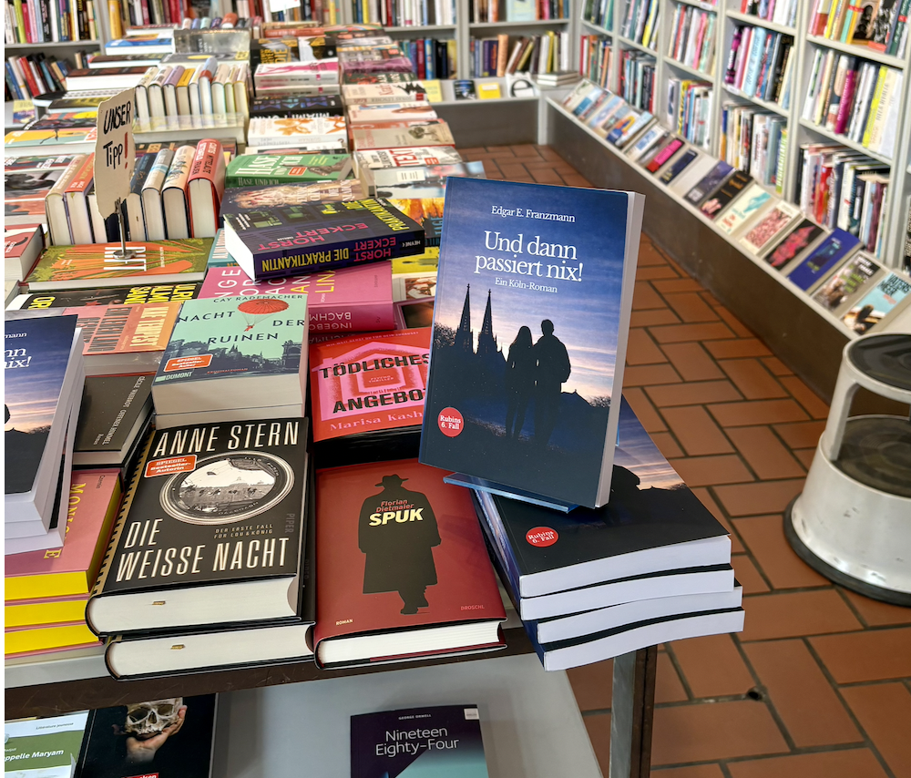 Mein Krimi im Buchhandel